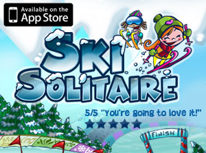 Ski Solitaire named EuroGamer "App of the Day"